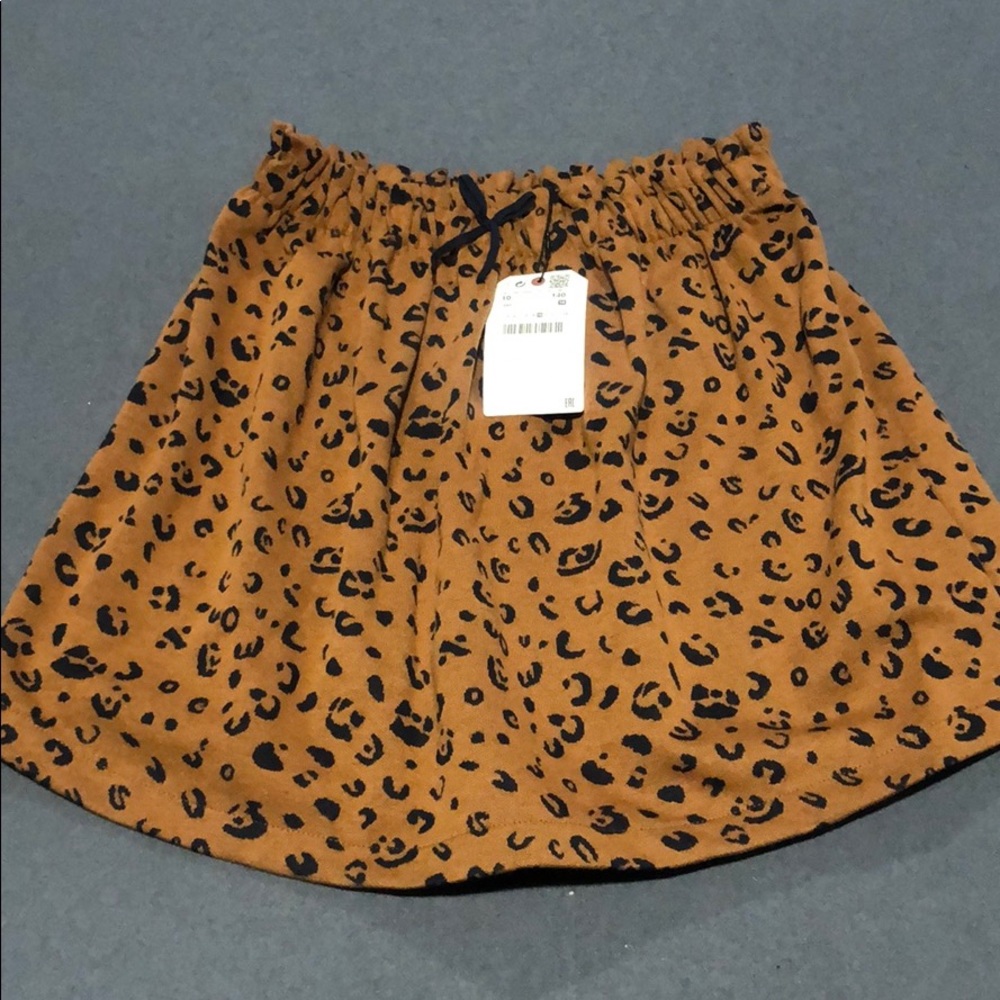 Zara Kids Collection Animal Print Skirt